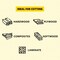 Big Horn Router Bit Set Includes 1/2in x 2-1/4in , 2-1/2in x 5-1/2in, 1-1/2in x 3-1/4in Router Bits 19659 - alternate 5